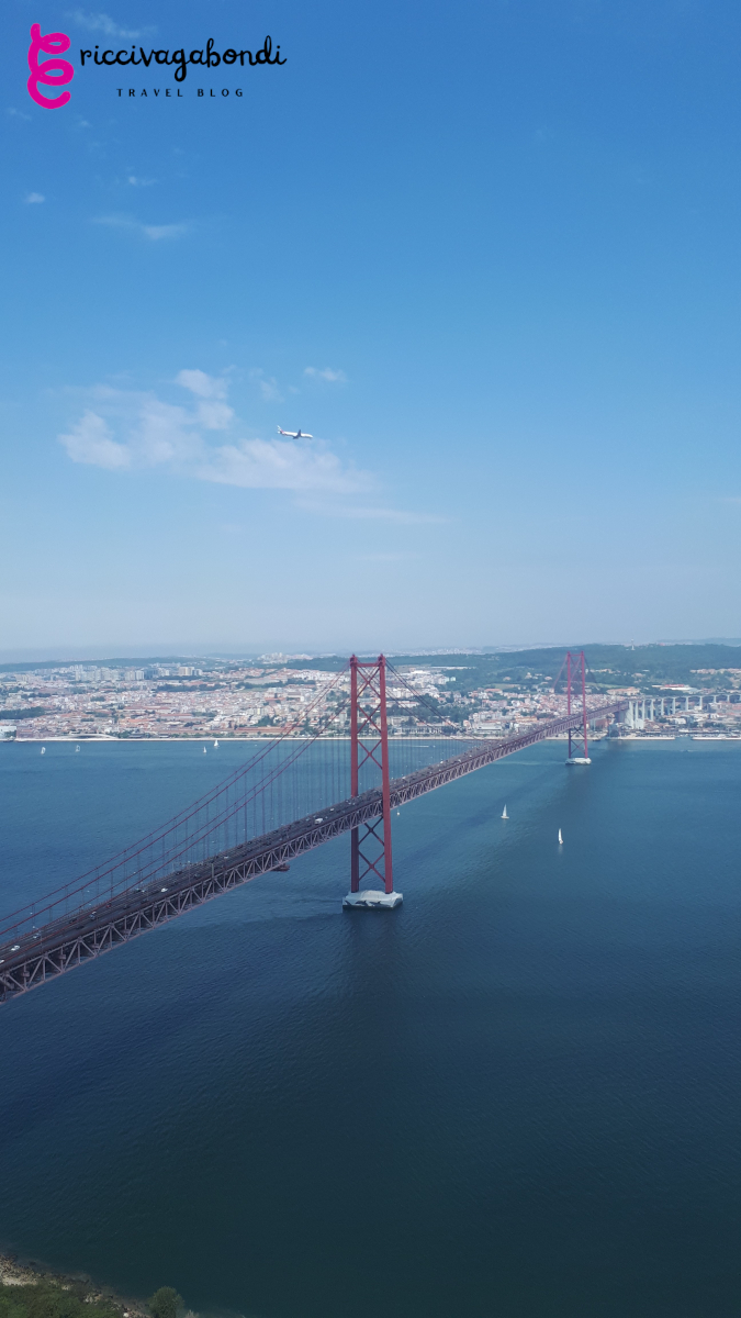 View of the Tagus river in Lisbon, Portugal